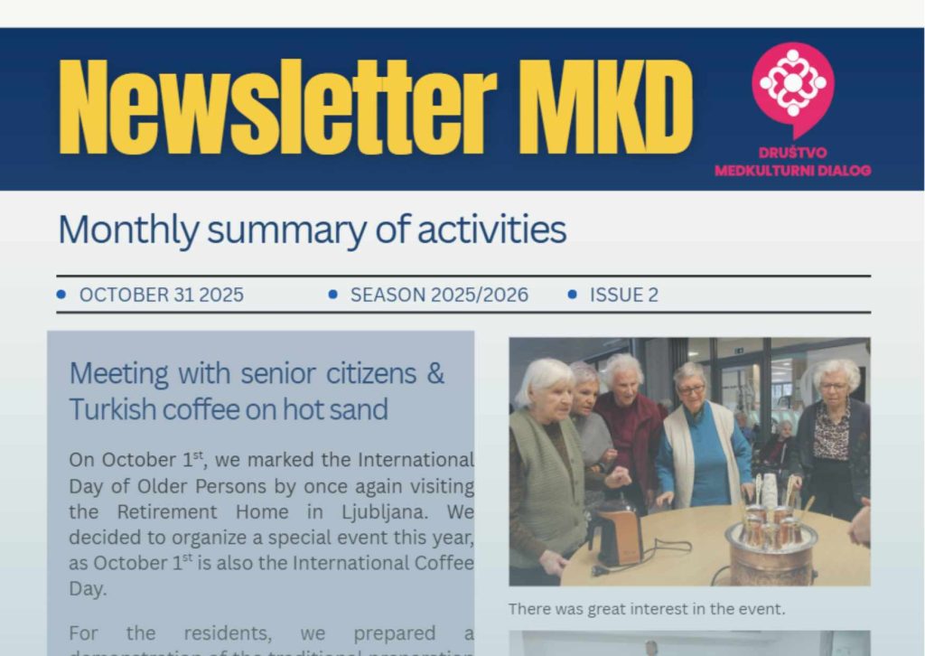 Newsletter MKD: October