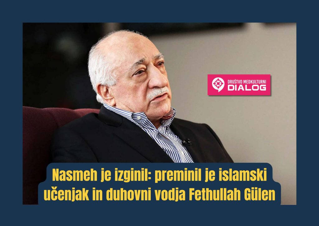 Nasmeh je izginil: preminil je islamski učenjak in duhovni vodja Fethullah Gülen
