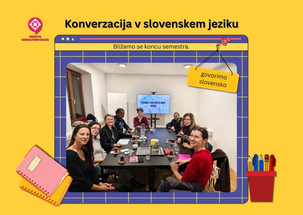 Semester krožka konverzacije se končuje