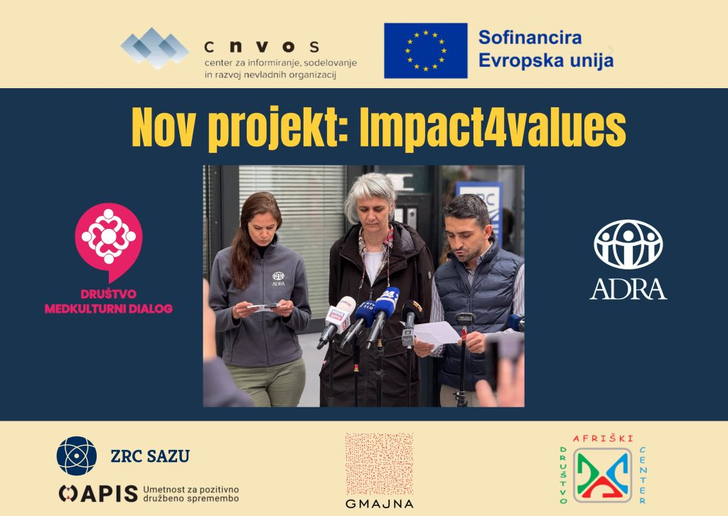 Nov projekt: Impact4Values