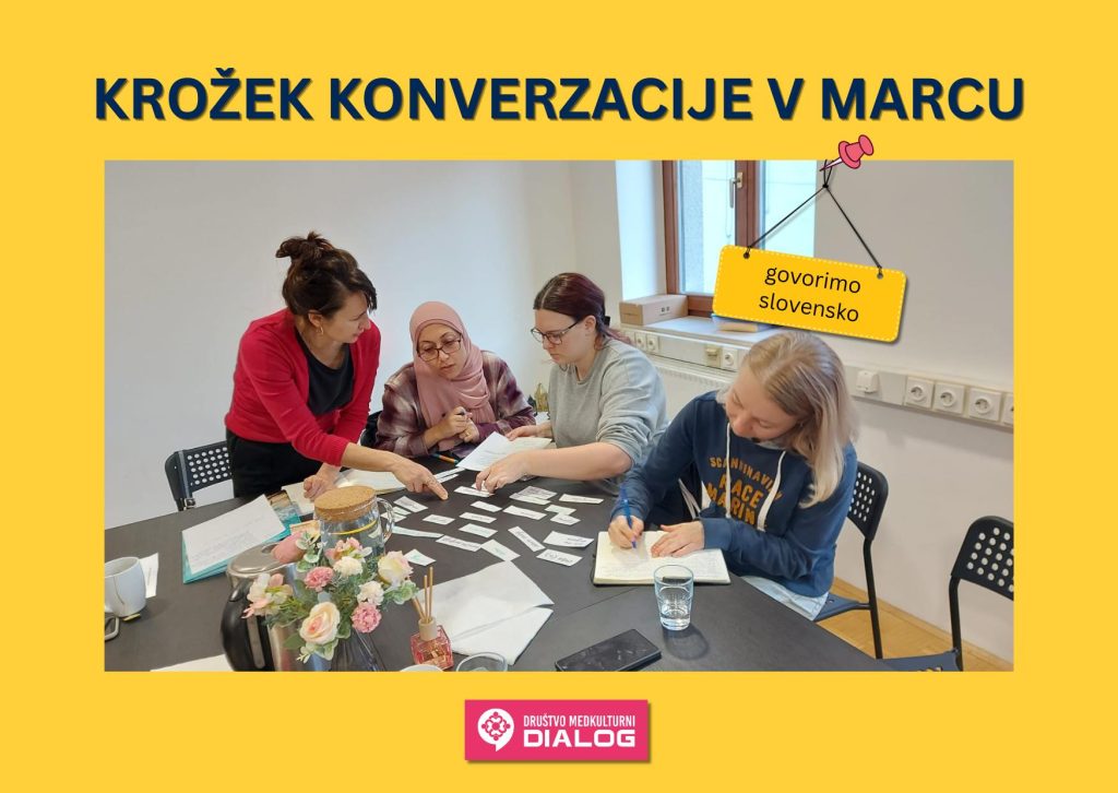 Krožek konverzacije v marcu