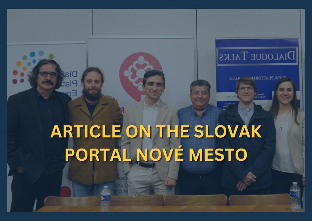 Article on the Slovak portal Nové mesto