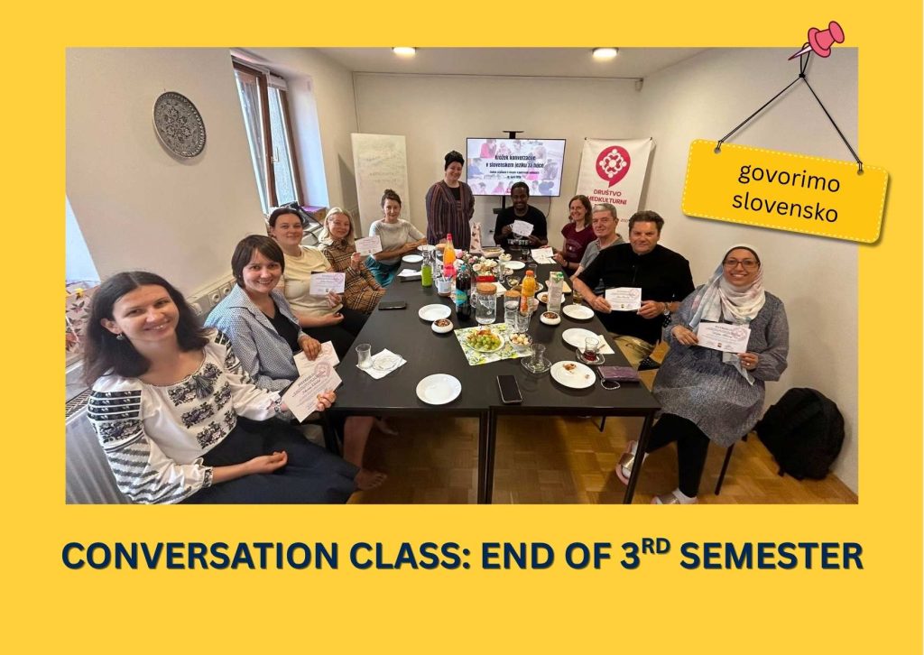 End of 3rd season: Conversation club