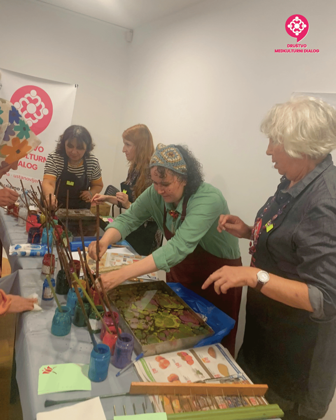 A moment from the Ebru workshop, 14 September 2026 (3)