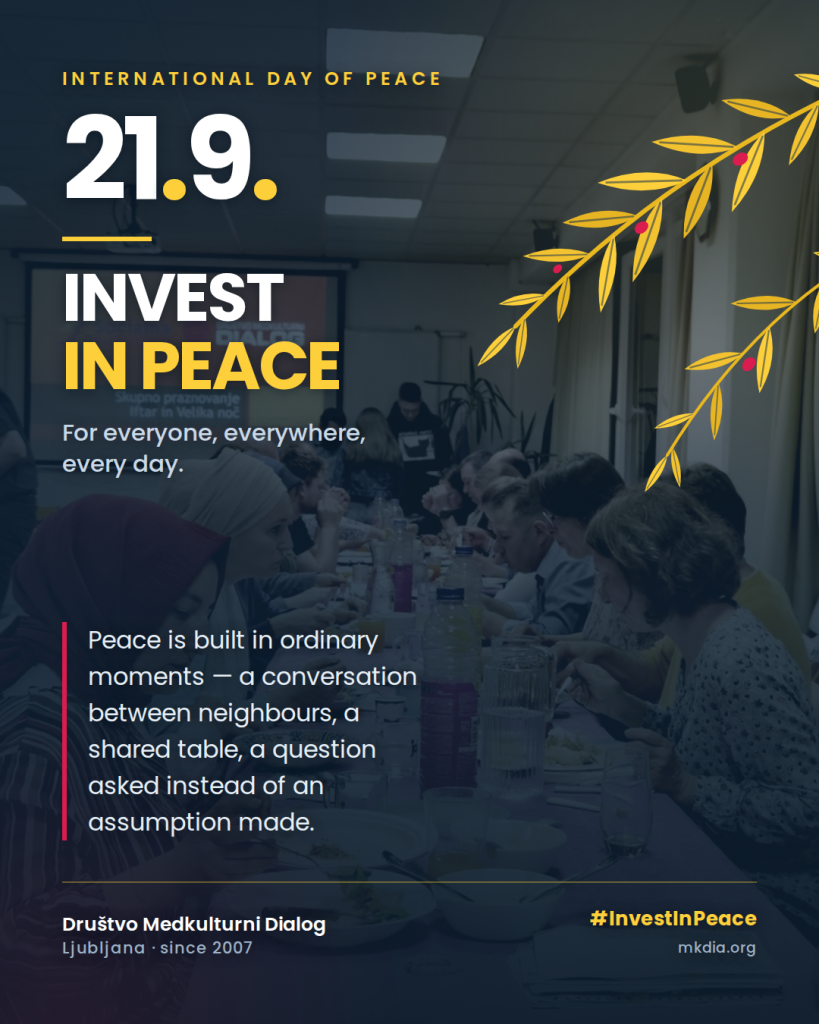 Invest in peace — for everyone, everywhere, every day