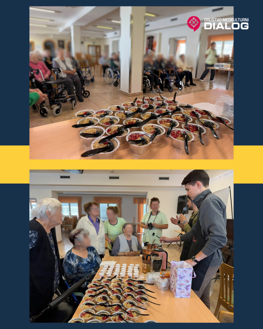 A moment from our visit to older residents, photo 3 of 9