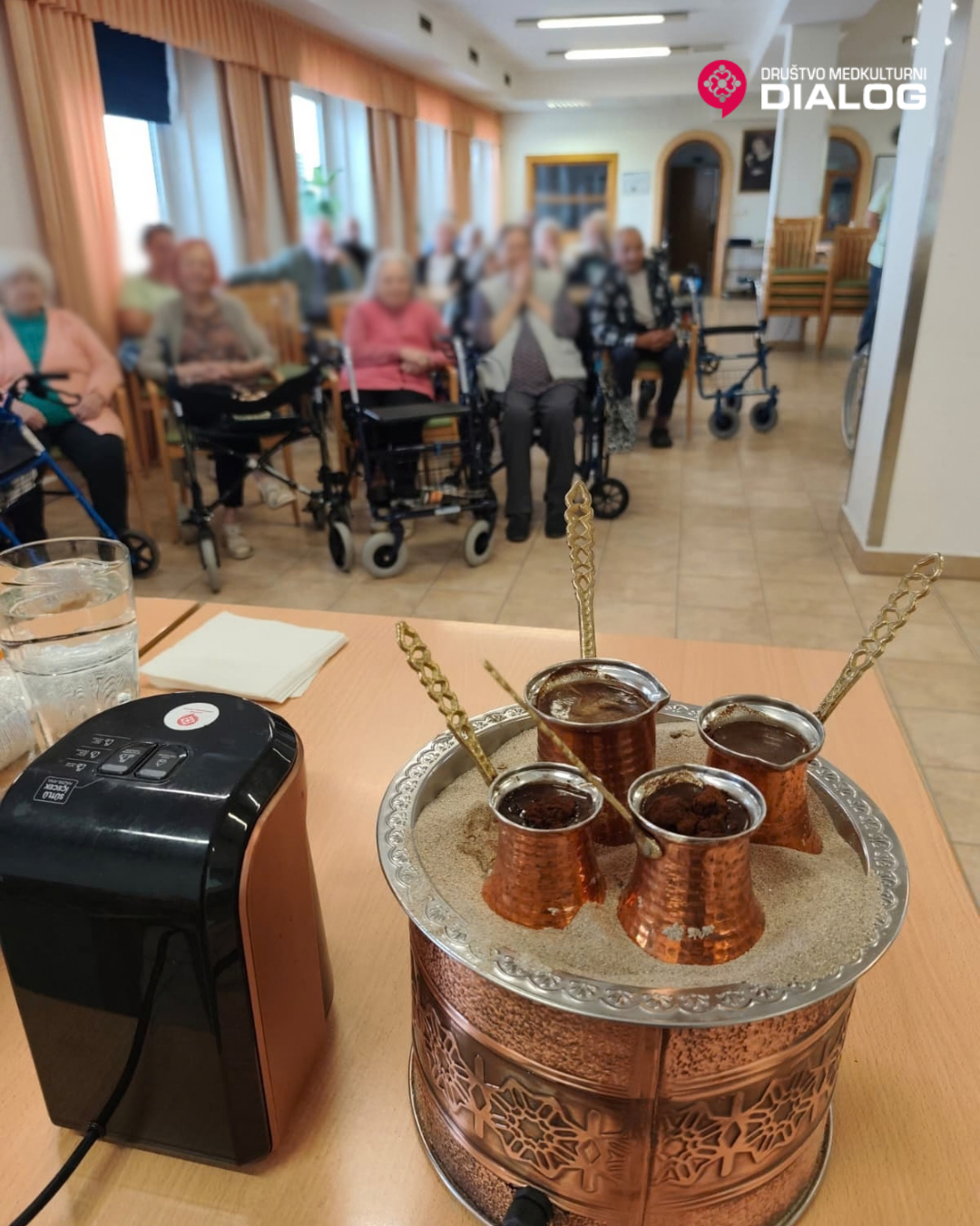 A moment from our visit to older residents, photo 4 of 9