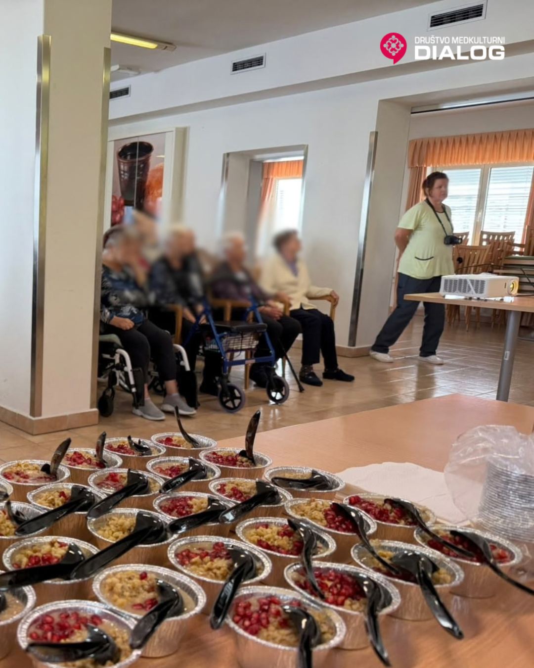 A moment from our visit to older residents, photo 5 of 9