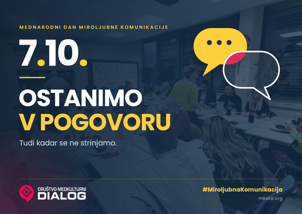 Mednarodni dan mirne komunikacije – 2026
